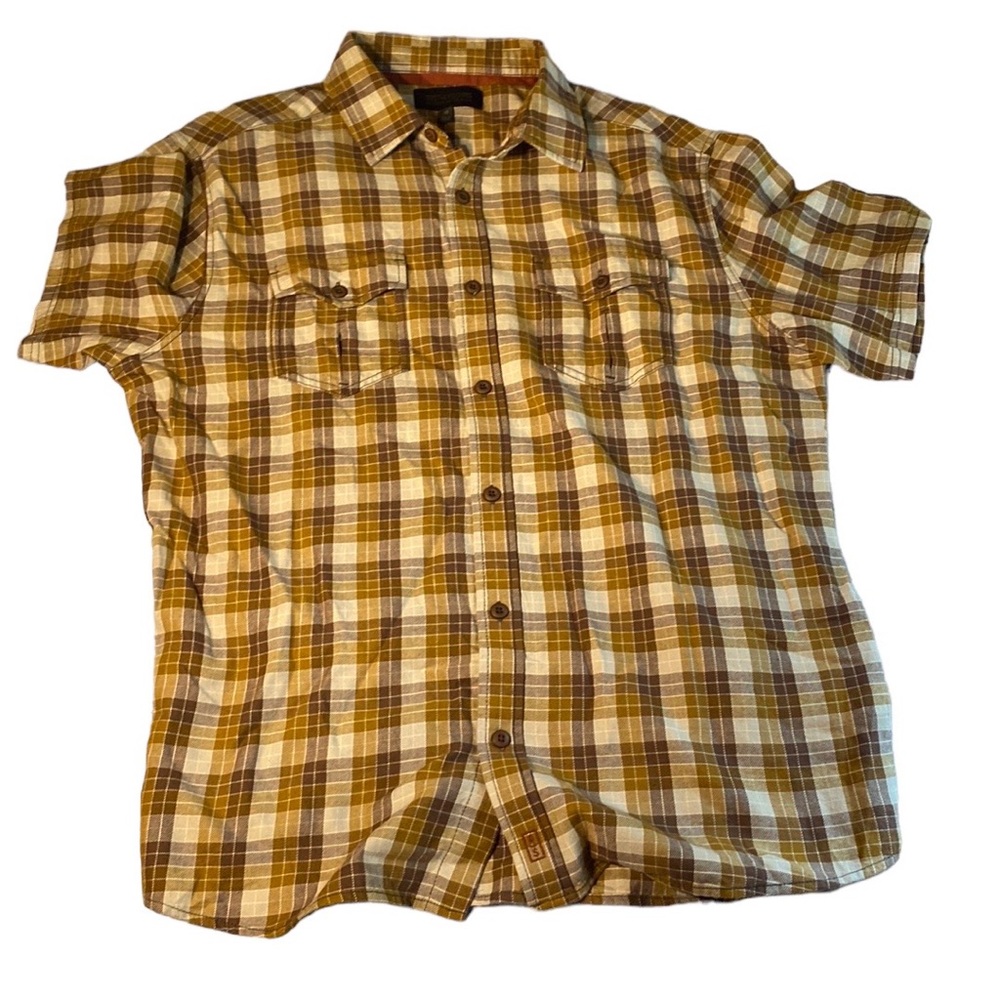 Brothers/Sons Men’s Short Sleeve Button Down Shirt